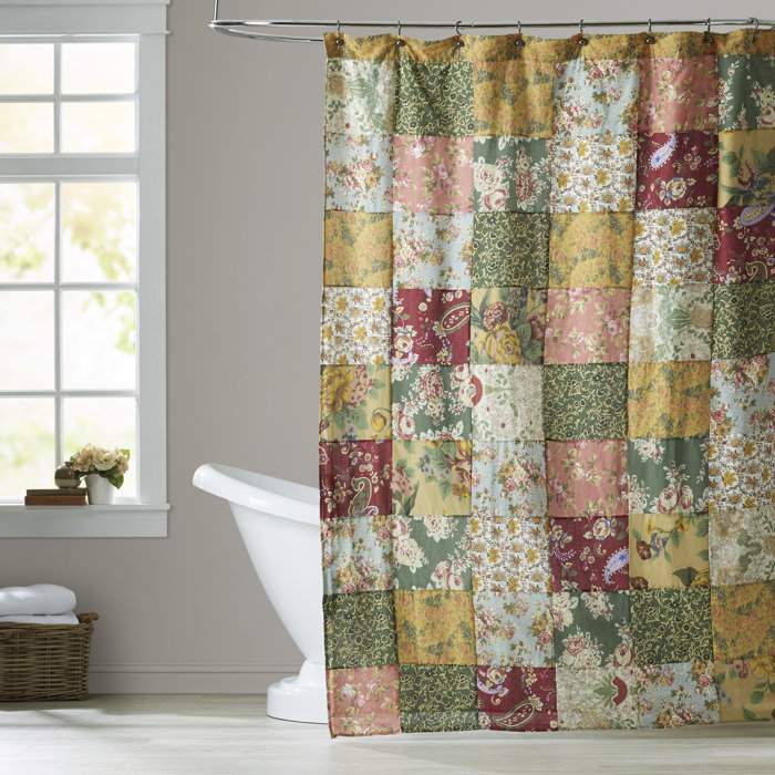 August Grove® St. John Cotton Single Shower Curtain & Reviews Wayfair